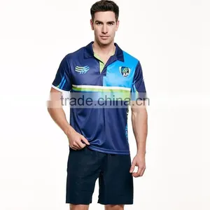 Colorful White Polo Long Sleeve for Men for Event thumbnail-1