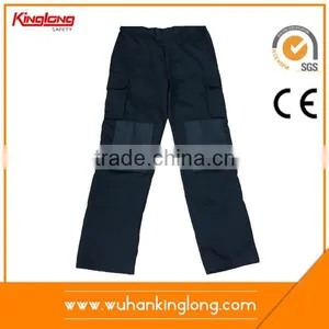 Polyester Cotton Mens Knee Pad Work Combat Cargo Trousers thumbnail-1