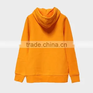 Winter Hoodies Orange Tracksuit Mens Gym Clothing Bodybuilding thumbnail-2