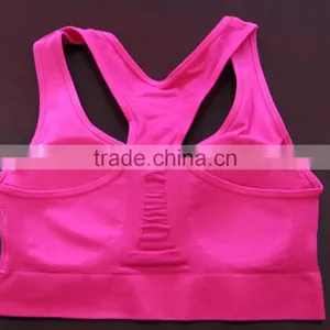 Seamless Fashion Sports Bra thumbnail-2