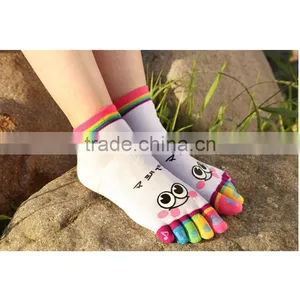 New Breathable Ankle Socks Women Socks Cotton Sports Five Finger Socks Casual Toe Sock Make Your Own Socks thumbnail-5