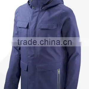 Mens Waterproof Breathable Promotion Windbreaker Jacket Softshell Jacket thumbnail-5