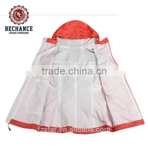 2016 Women's Fashion Spring Waterproof and Windproof Clothing Hoody Jackets for Wholesale Clothing thumbnail-3