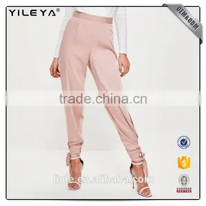2017 Latest Design Sex Women Long Pants With Slit and Nice Cut thumbnail-2