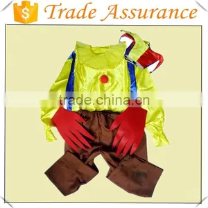 Halloween Party Supplies Adult Clown Costumes Magic Show Masquerade Funny Suit thumbnail-1