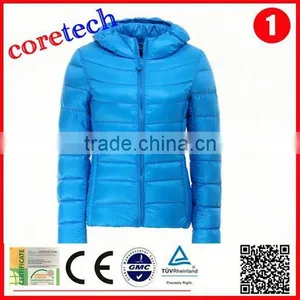Washable Windproof Down Jacket Women Factory thumbnail-1