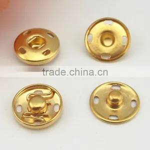 Monopoly Snap Chin Buckle Dark Urgency Button DIY Clothing Accessories Imitation Gold Buckle 17mm thumbnail-1