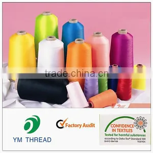 Supply Color 100 Polyester High Stretch Yarn 70/2 for Shoes Upper Knitting thumbnail-5