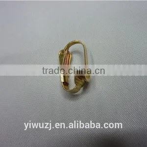 Cheap Earring Gold Plated Ear Tops Designs Yiwu Wholesale French Clip Earrings thumbnail-1