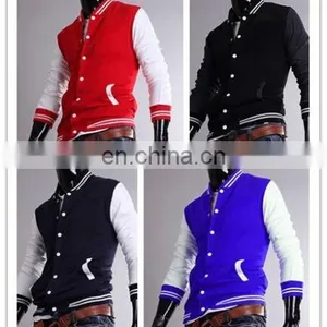 Custom Varsity Football Jacket Black With Patch thumbnail-5