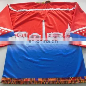 Team Set Hockey Jerseys Usa Custom Reversible Ice Hockey Jerseys China thumbnail-5