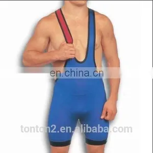 Custom Sublimation Wrestling Singlet for Men thumbnail-1