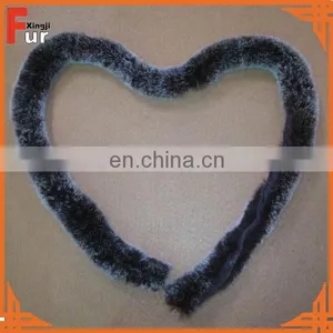 Wholesale Genuine Rex Rabbit Fur Trimming thumbnail-1