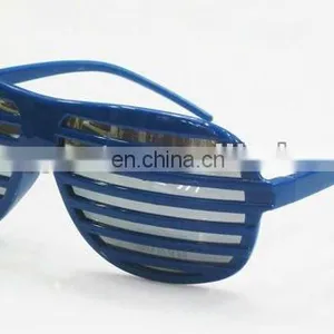 Neon Blue Shutter Glasses thumbnail-1