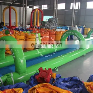 Inflatable Long Slip and Single Lane Slide Inflatable Water Slide for Sale thumbnail-6