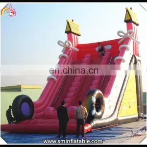 Custom Slip n Slide Inflatable,giant Inflatable Pink Slide,inflatable Double Lane Slip Slide thumbnail-1