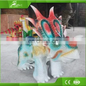 KAWAH Entertainment Equipment Coin Operated Dinosaur Ride Toy Car thumbnail-4