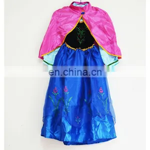 Wholesale Frozen Princess Anna Dress Costume Factory in China KC-0019 thumbnail-1