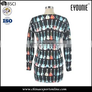 Cartoon Print Tight-fitting Sweater thumbnail-2