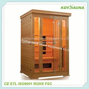 European Design Deluxe Comfortable Sauna Room Temperature Sensors Used in Sauna for 2 Persons thumbnail-5
