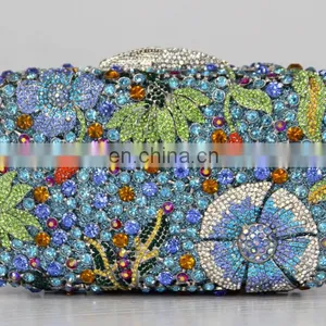 Crystal Evening Clutch Bags/stone Cluth Bags/clutch Evening Wedding Favor Bags thumbnail-3