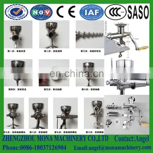 High Quality Stainless Steel Wheat Grass Manual Slow Juicer for Sale thumbnail-4