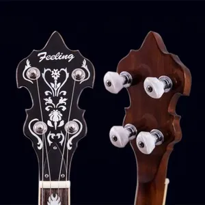 Banjo, 22 Fret,5 String,Openback, High Grade, Customizable FBJ-45F thumbnail-4