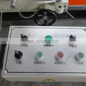 Double-head Mitre Saw Machine for PVC Profile/Machine UPVC Windows thumbnail-5