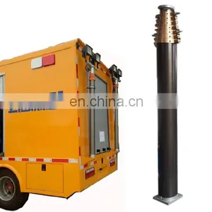 3m 4m 5m 6m Lightweight Vehicle Mounted Mobile Surveillance Mast for Security Use thumbnail-2