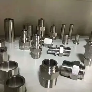 Stainless Steel 304 Bushing CNC Precision Turned Parts Connectors thumbnail-3