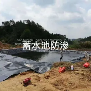 Hdpe Geomembrane Pond Liner Anti-UV Waterproof Material Geomembrane Liner thumbnail-1