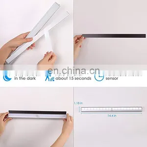 Motion Sensor Closet Lights, DIY Stick-on Anywhere Portable 20 LED Wireless Sensing Cabinet Light, Charging Stairs/Step/Night thumbnail-5