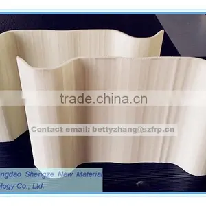FRP Roof Sheet/exported Quality 3mm Corrugated Roofing Sheet/ Grp Building Panel thumbnail-1