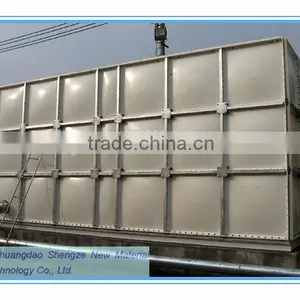 FRP Water Tank/ Fiberglass Template Stitching Water Tank/assembly Tank for Storing Water thumbnail-1