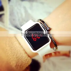 Touch Screen LED Electronic Bracelet Watch thumbnail-1