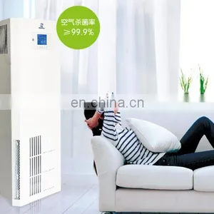 LCD Touch Control 24hour Air Cleaner Vertical Plasma Disinfection Purifier Fresh Air Ventilator thumbnail-5