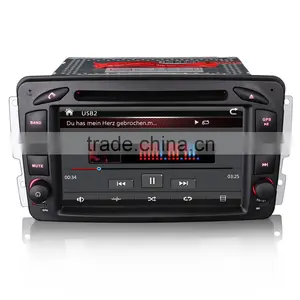 Erisin ES7063B 1 Din 7 Inch Bluetooth Car Radio GPS for Mercedes G-Class W463 thumbnail-4