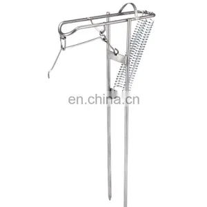 270G Automatic Spring Fishing Pole Holder Stainless Steel Fishing Rod Bracket thumbnail-1
