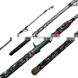 2.1m 2.28m 2.4m 99% Carbon Fiber Baitcast Snakehead Fishing Rods Saltwater Boat Rod thumbnail-1