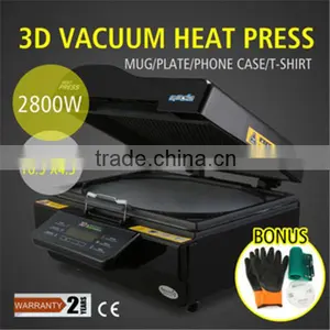 2016 Colorking Factory Cost 3D Sublimation Vacuum Machine thumbnail-2