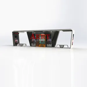 Outdoor Vending Machine Shelter Intelligent Bus Shelter Platform Advertising Light Box Company thumbnail-2