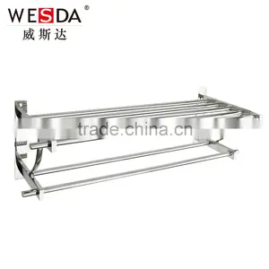Wesda Bathroom Accessories Stainless Steel Towel Rack Made in China A116 thumbnail-1
