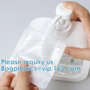 Liquid Sub Bagging, Sanitizer Lotion, Fluid Bottles, Travel Bag, TSA Approved Container Bag, Squeeze Pouch thumbnail-4