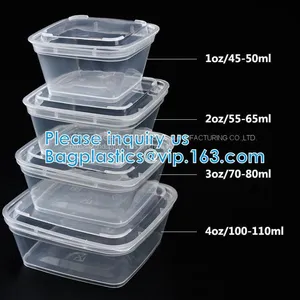 PLA BENTO BOX, SAUCE CUP, FOOD TRAY, BOWL, ALUMINIUM CONTAINER, CULTERY, SUSHI TRAY, DELI BOX thumbnail-2