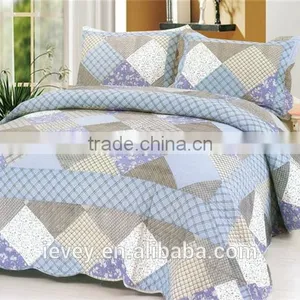 King Size Cotton Cheap Top Quality Plain Style Reactive Printed Wholesale Comforter Sets Bedding thumbnail-6
