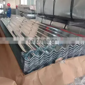 Sgcc Zinc Coated Z275 Galvanized Corrugated Steel Iron Roofing Sheet thumbnail-1