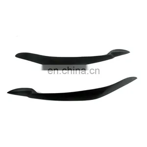 Auto Parts Modified Headlight Eyebrow for BMW X5 Black FRP Light Eyebrow E70 Wrap Angle Decorative Eyebrow Stickers 2008-2013 thumbnail-3