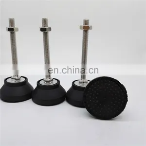 4Pcs 60/80mm Dia Nylon Adjustable Levelling Feet Base Fixed on Type Furn Anti-quake and Skid-proof thumbnail-2