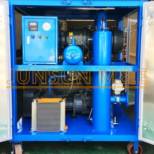 ZJP-300 With 1000 Cubic Meter Per Hour Vacuum Pump Set for Transformer Vacuum Drying Evacuation thumbnail-1