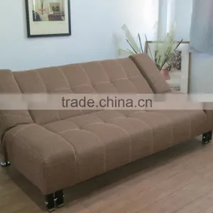 Modern Restaurant Furniture Brown Fabric Adjustable Sofa thumbnail-2